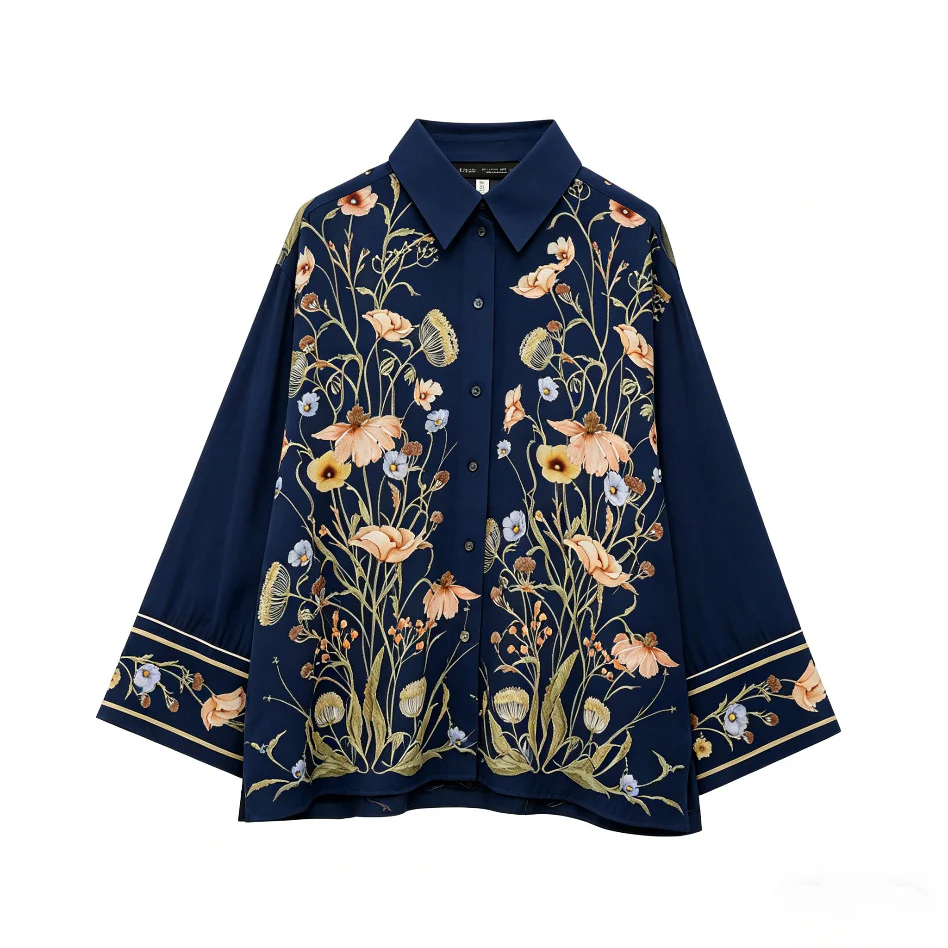 Damen Palazzo-Hose mit floralen Mustern R&B - Image 2