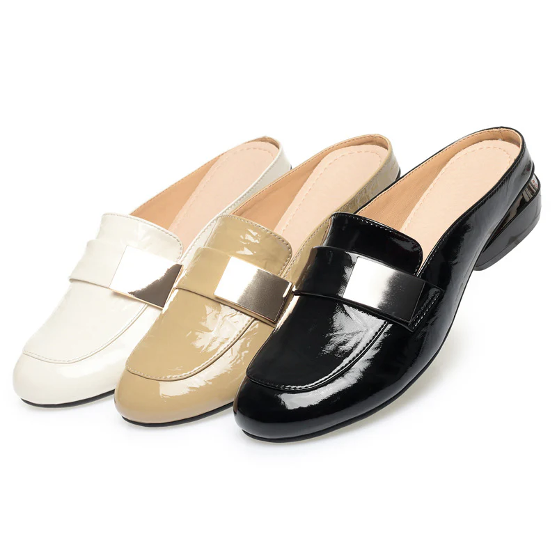 Damen Pantolette mit elegantem Schnallen-Detail und moderner Sohle R&B - Image 5