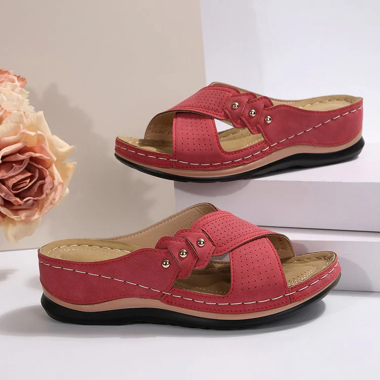 Damen Pantoletten mit ergonomischer Fußbettung Heidi-Mode - Image 6