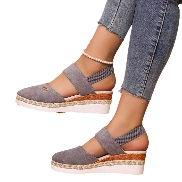 Damen Plateau Sandalen Heidi-Mode - Image 21