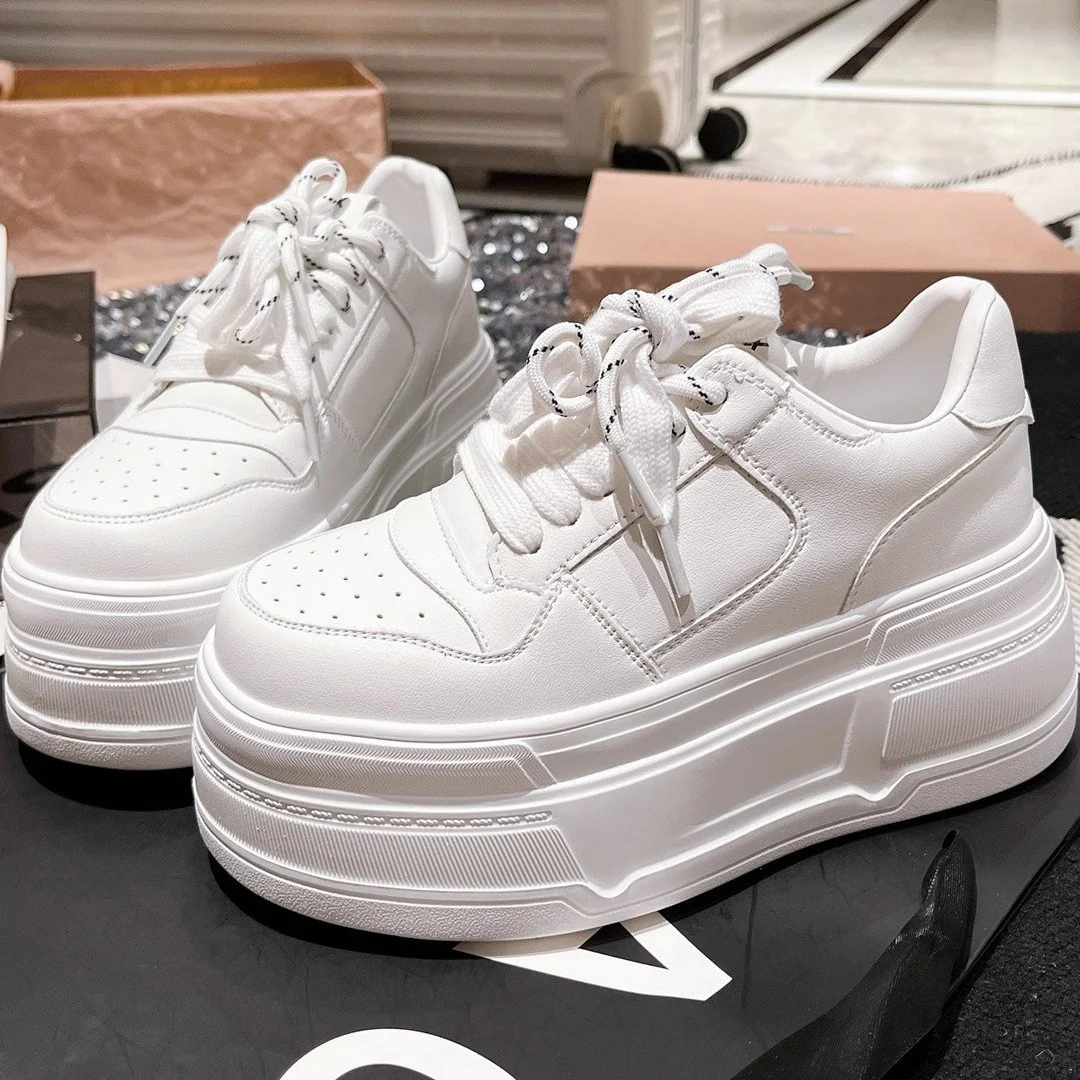 Damen Plateausneaker mit stylishem Design und atmungsaktivem Obermaterial R&B - Image 4
