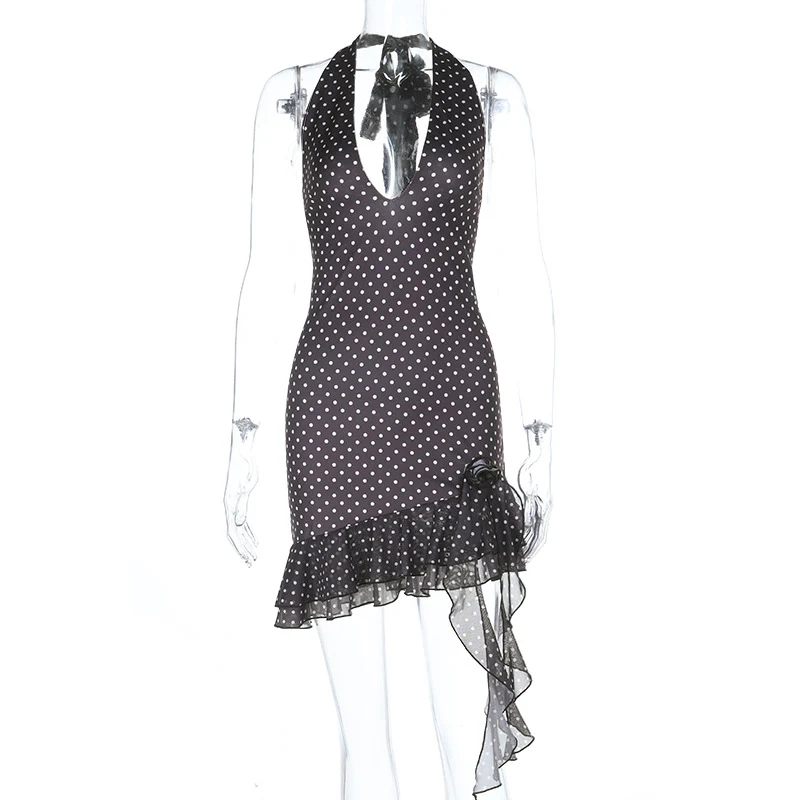 Damen Polka Dot Cocktailkleid R&B - Image 6