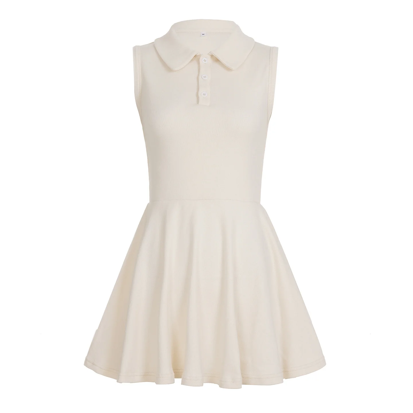 Damen Polo-Kleid mit asymmetrischem Rock und Kragen Heidi-Mode - Image 6