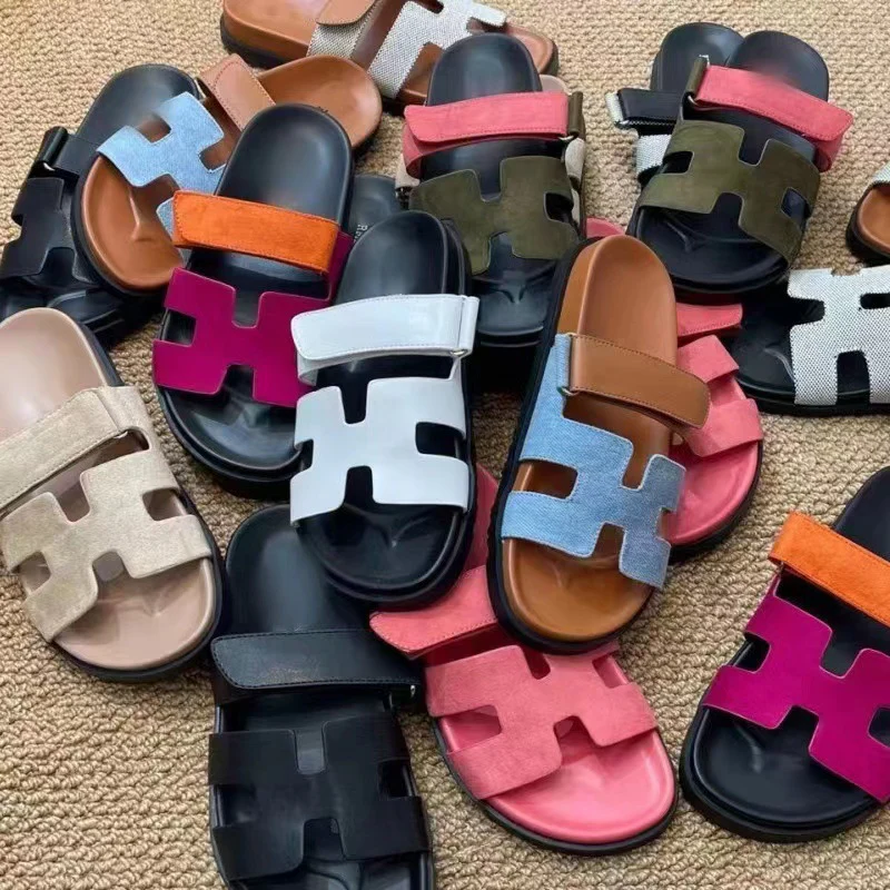 Damen Riemchen-Sandalen mit verstellbarem Klettverschluss und ergonomischer Sohle R&B - Image 2