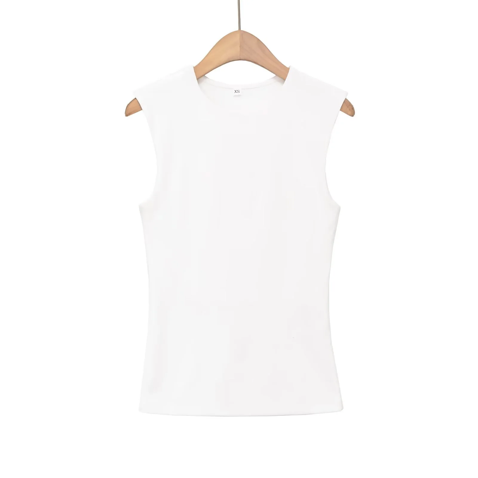 Damen ärmelloses Oberteil mit strukturiertem Look und hochwertiger Baumwolle R&B - Image 2