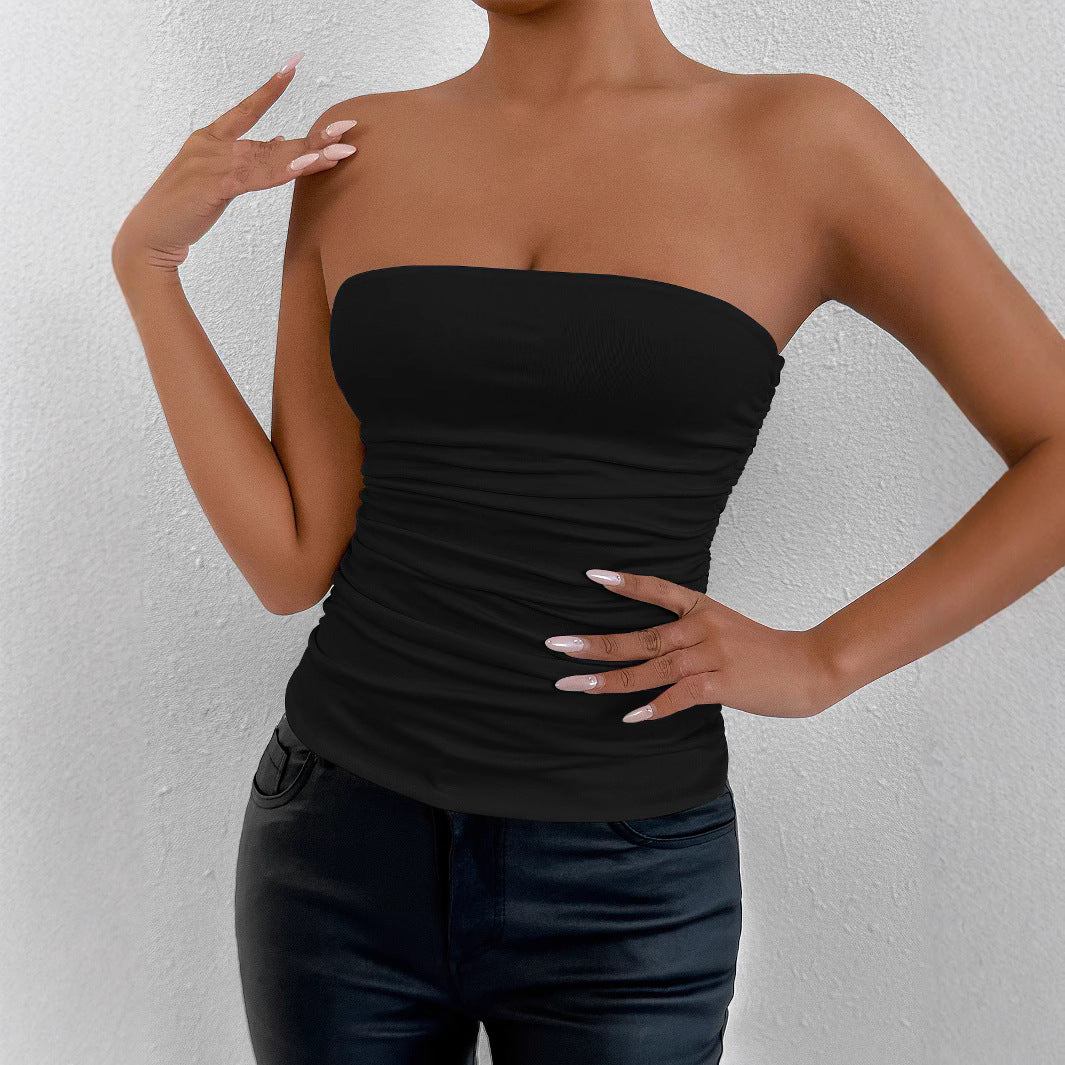 Damen Rüschen Top R&B - Image 2