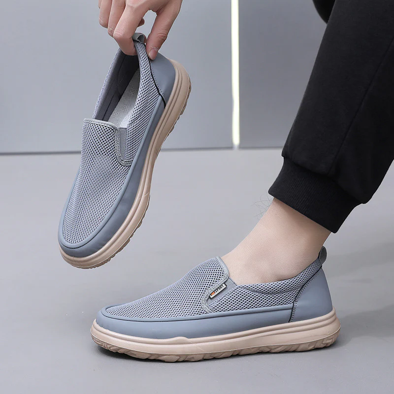 Damen Rutschfeste Mesh-Sneaker mit elastischem Einstieg Heidi-Mode - Image 2