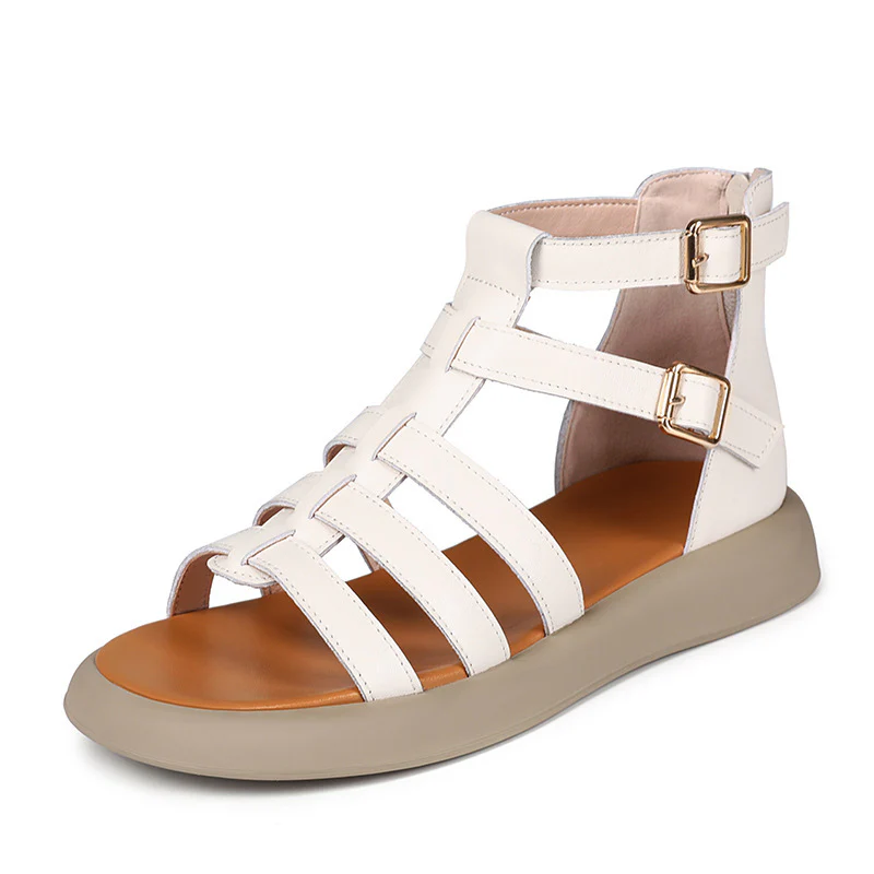 Damen Sandalen im modernen Design mit verstellbaren Riemen und komfortabler Sohle R&B - Image 7