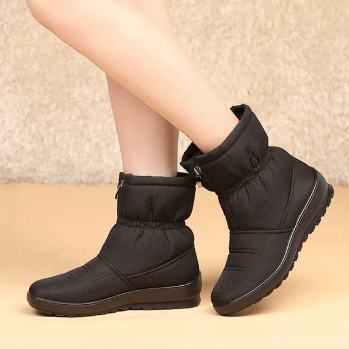 Damen-Schneestiefel, wasserdicht & warm R&B R&B - Image 5