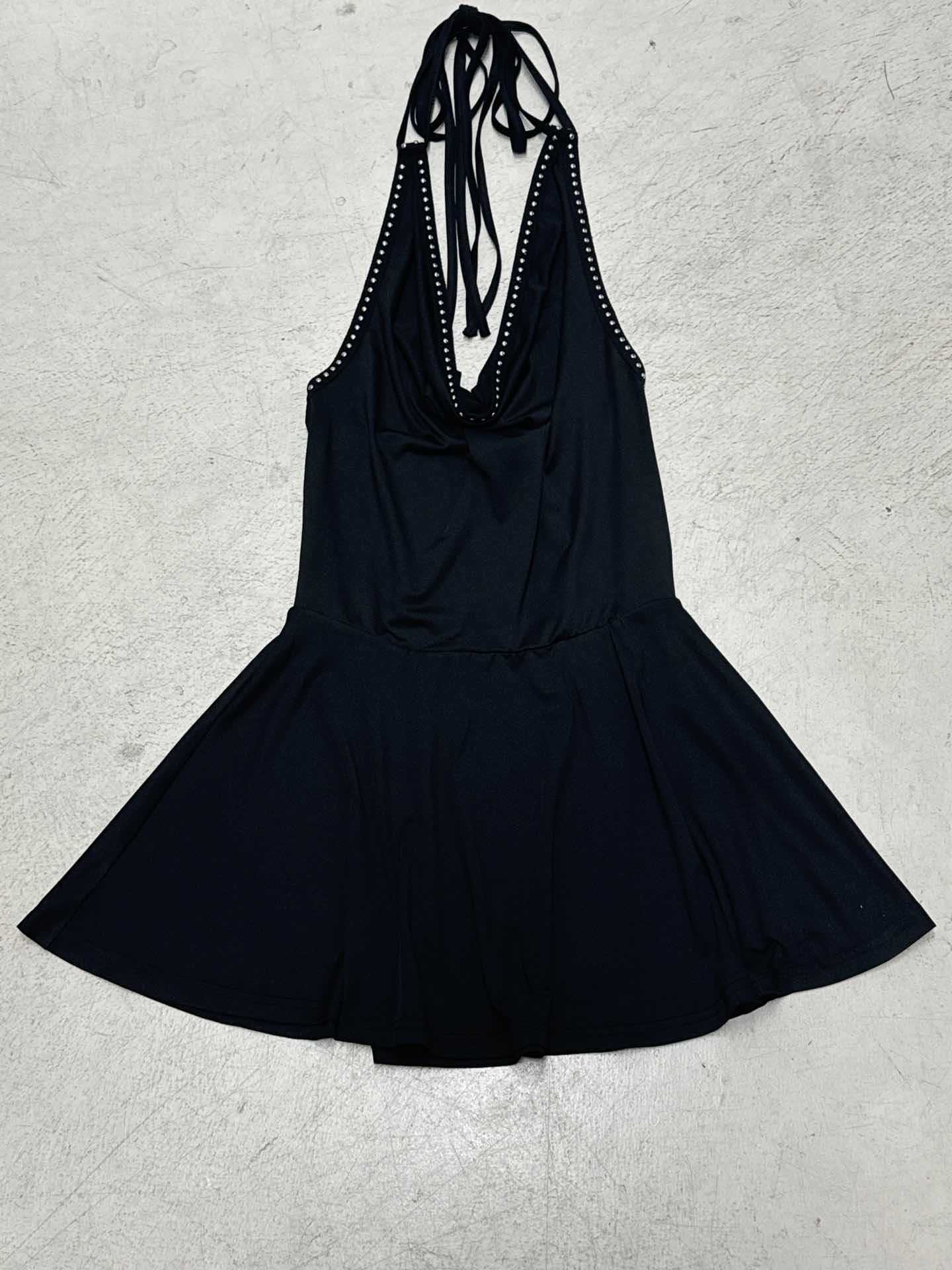 Damen Schwimmkleid mit raffiniertem Halterdesign und funkelnden Strassdetails R&B - Image 6