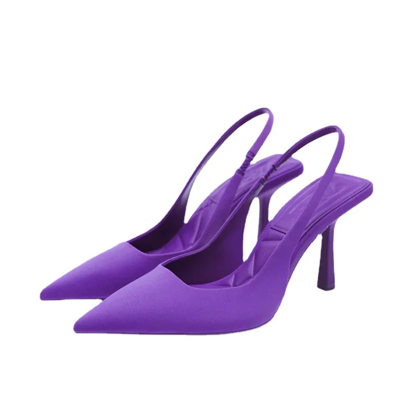 Damen Slingback Pumps mit spitz zulaufendem Design und elegantem Absatz R&B - Image 5