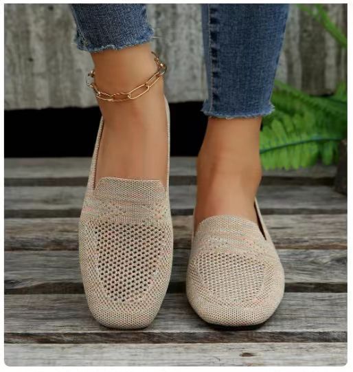 Damen Slip-On Ballerinas mit Leopardenmuster und atmungsaktivem Obermaterial R&B - Image 6