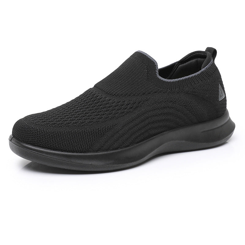 Damen Slip-On Sneakers mit atmungsaktivem Strick-Obermaterial Heidi-Mode - Image 5
