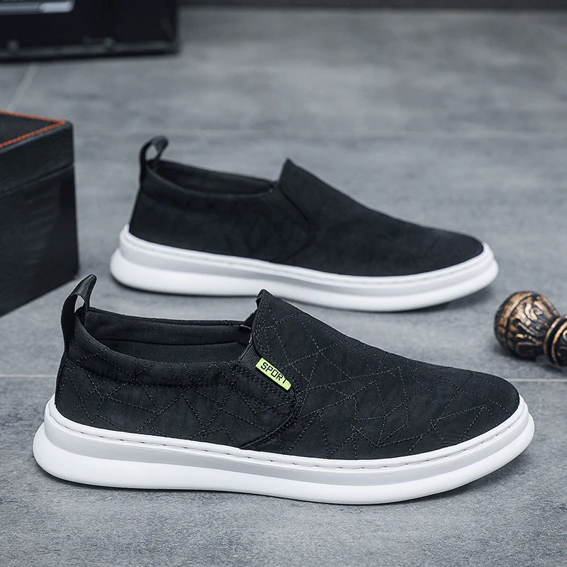 Damen Slip-On Sneakers mit atmungsaktiver Oberflächenstruktur und flexibler Sohle R&B - Image 4