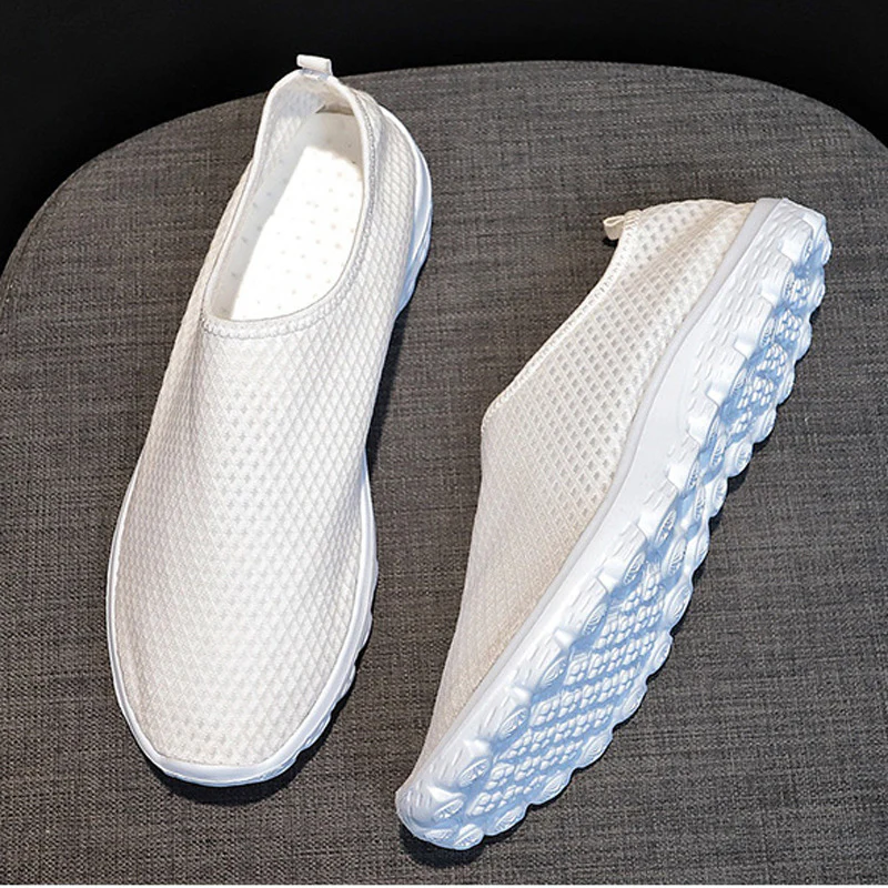 Damen Slip-On Freizeitschuhe mit farbenfrohem Design und atmungsaktiver Oberseite R&B - Image 12