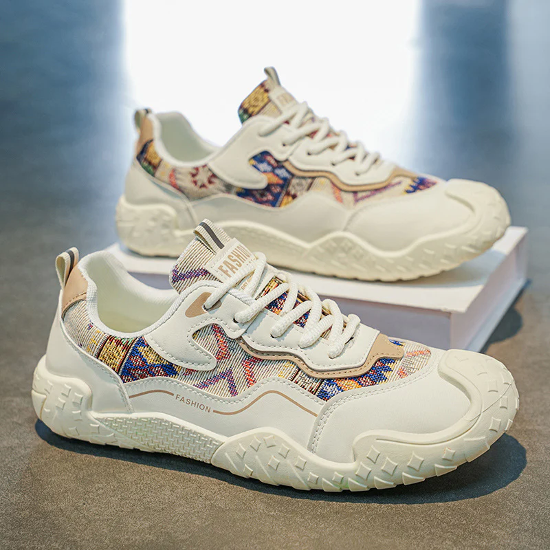 Damen Sneaker im trendigen Design mit atmungsaktiven Materialien und modischer Struktur R&B - Image 7
