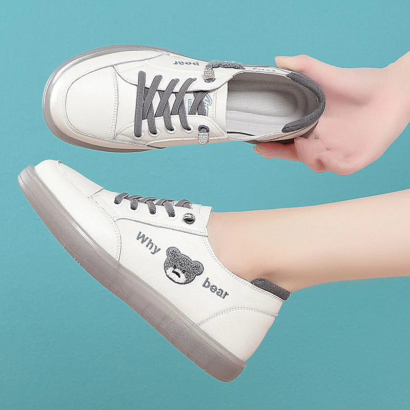 Damen Sneakers mit komfortablem Fußbett und buntem Motiv R&B - Image 2