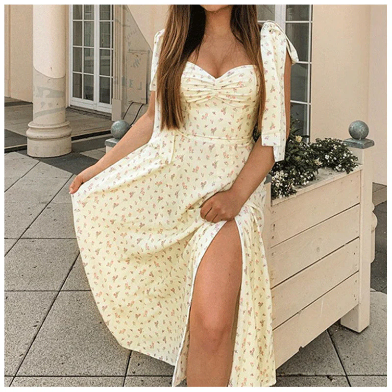 Damen Sommerkleid mit romantischem Blumenmuster R&B - Image 2