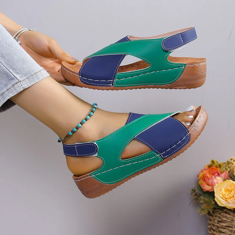 Damen sommerliche Clogs mit elegantem Riemchendesign und ergonomischer Sohle R&B - Image 7