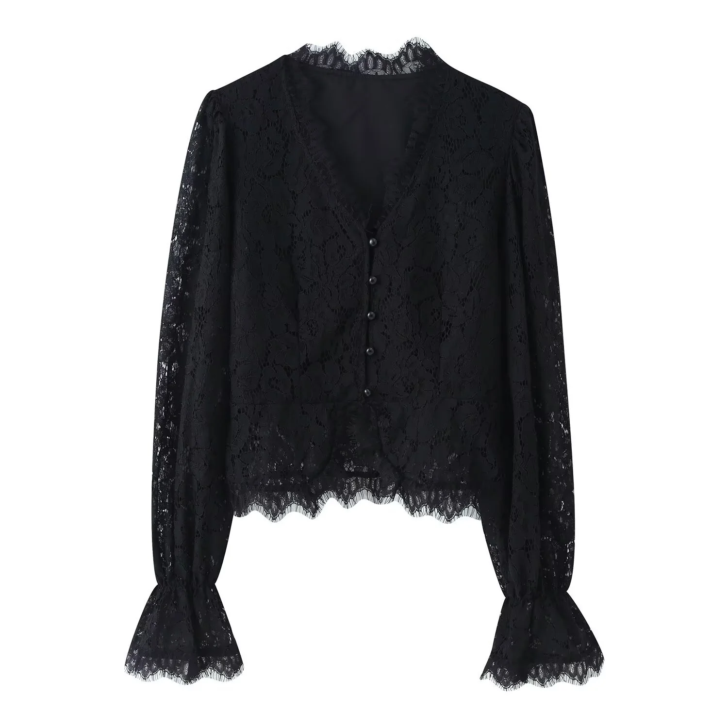 Damen Spitzenblusen- und Rock-Set R&B - Image 4