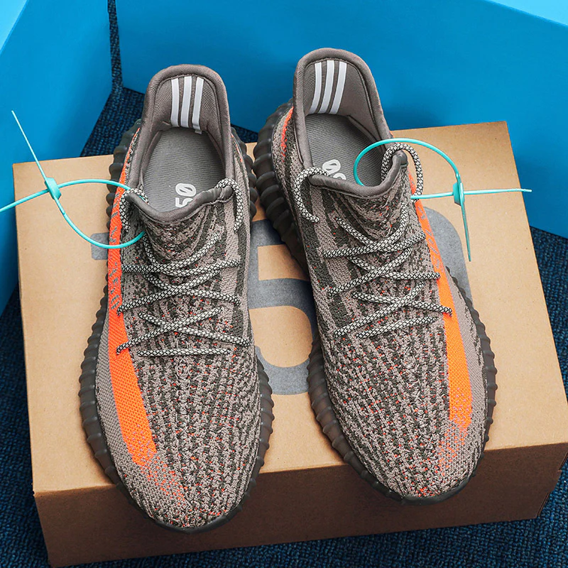 Damen sportliche und luftige Sneakers mit atmungsaktivem Strickoberteil R&B - Image 9