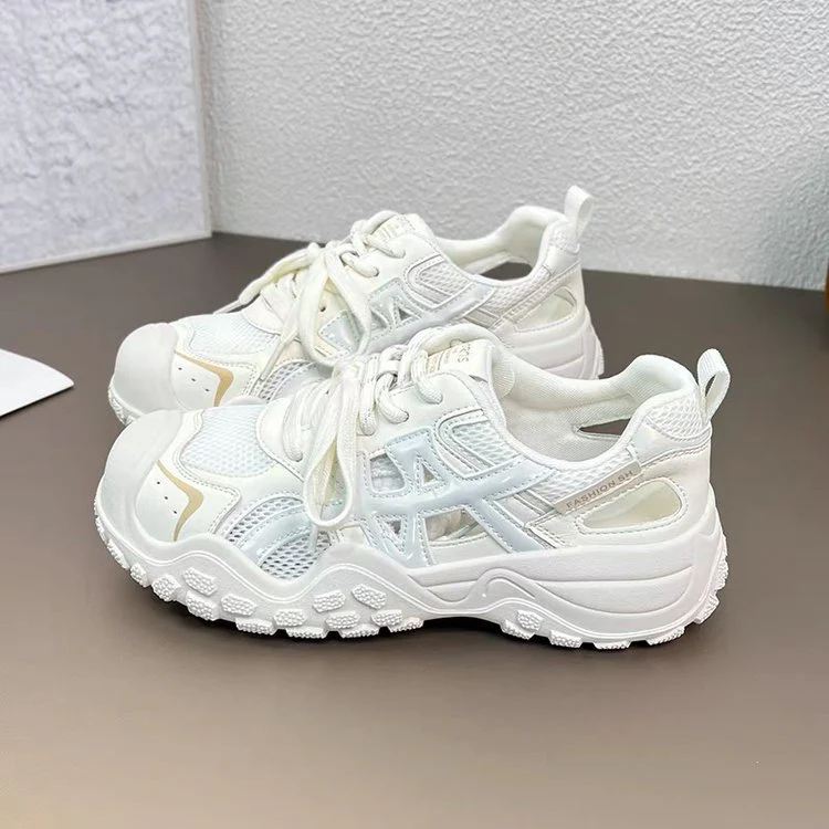 Damen sportive Lifestyle-Sneaker mit atmungsaktiver Mesh-Oberfläche und hochwertiger Dämpfungstechnologie R&B - Image 7