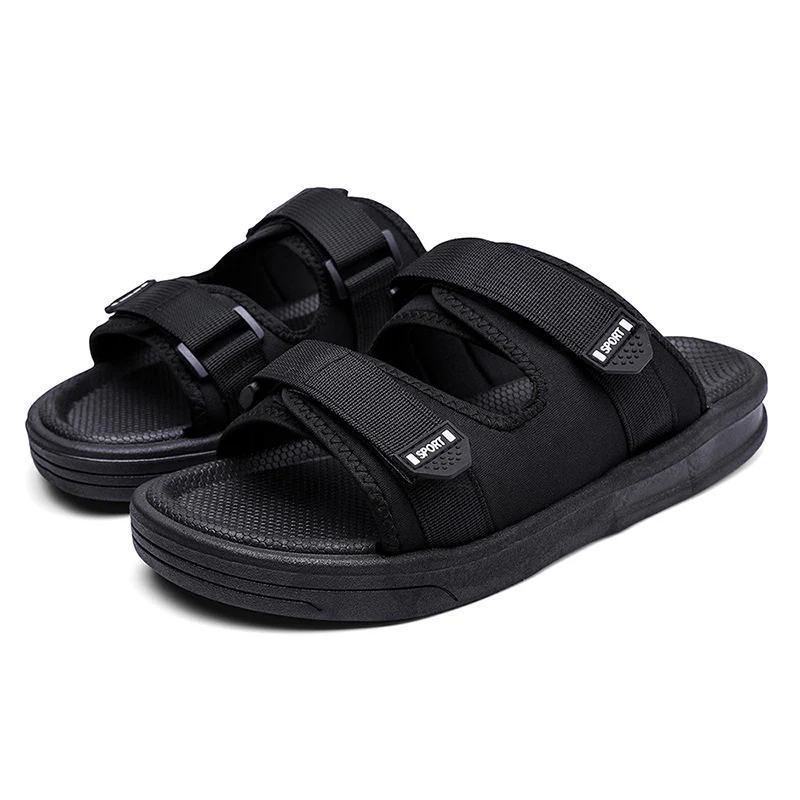 Damen Sportliche Badesandalen mit ergonomischem Klettverschluss und rutschfester Sohle R&B - Image 7
