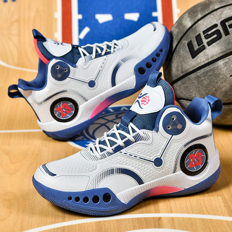 Damen Sportliche Basketball-Schuhe mit atmungsaktiver Mesh-Oberfläche und stabiler Dämpfung R&B - Image 2