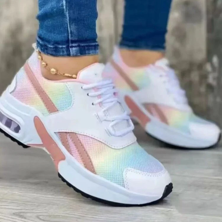 Damen Sportliche Fitness-Sneaker mit atmungsaktivem Obermaterial und stoßdämpfender Sohle R&B - Image 8