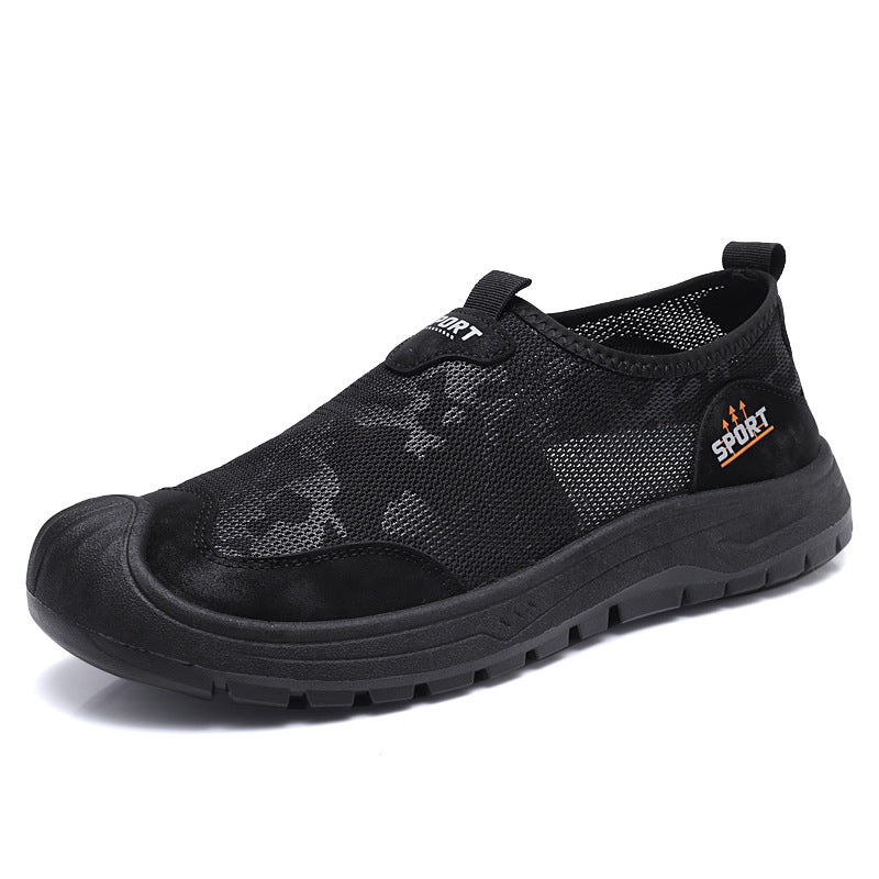 Damen Sportliche Freizeitschuhe mit atmungsaktiven Mesh-Einsätzen und rutschfester Sohle Heidi-Mode - Image 7