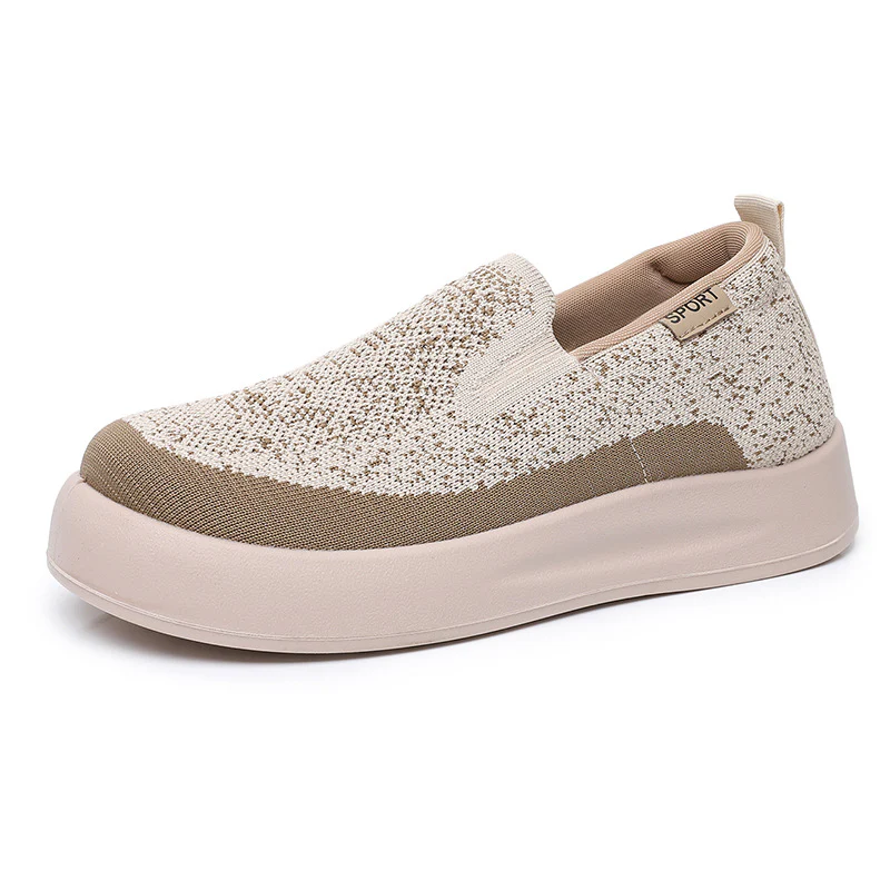 Damen Sportliche Halbschuhe mit elastischem Einstieg und Komfortsohle Heidi-Mode - Image 5