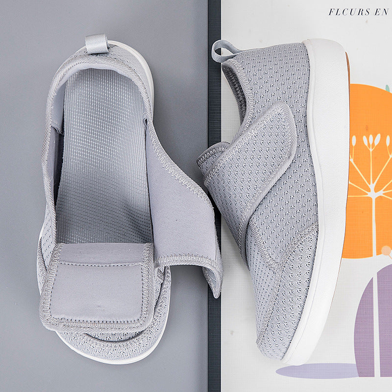 Damen Sportliche Klett-Schuhe mit atmungsaktivem Netzgewebe R&B - Image 6
