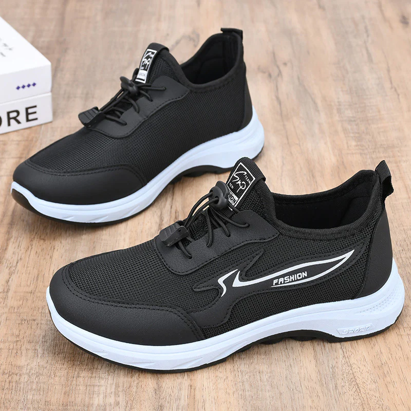 Damen sportliche Lauf-Sneaker mit flexibler Sohle und schnellschnür-System R&B - Image 4