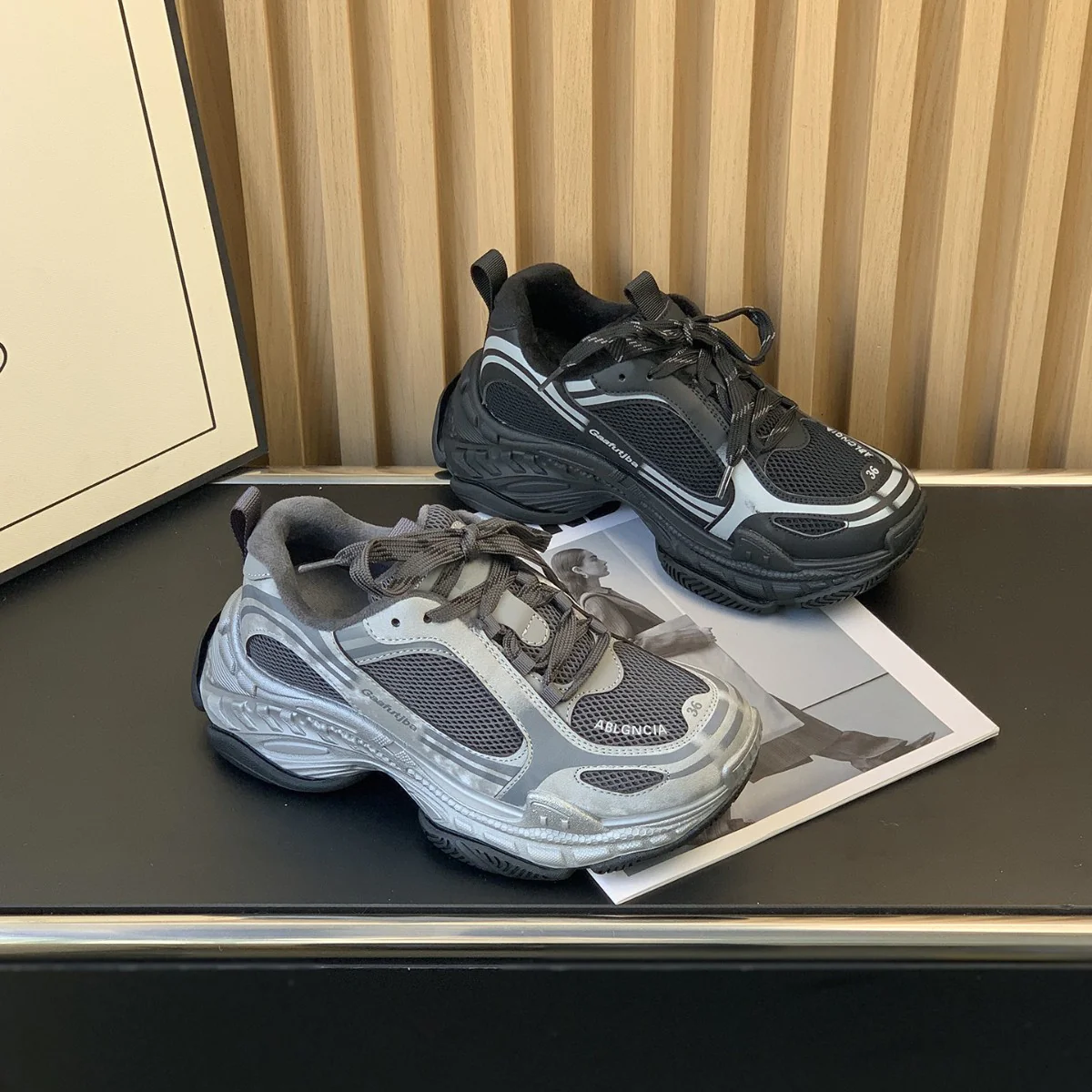 Damen Sportliche Lauf-Sneaker mit innovativer Dämpfungstechnologie und atmungsaktiver Oberfläche R&B - Image 4