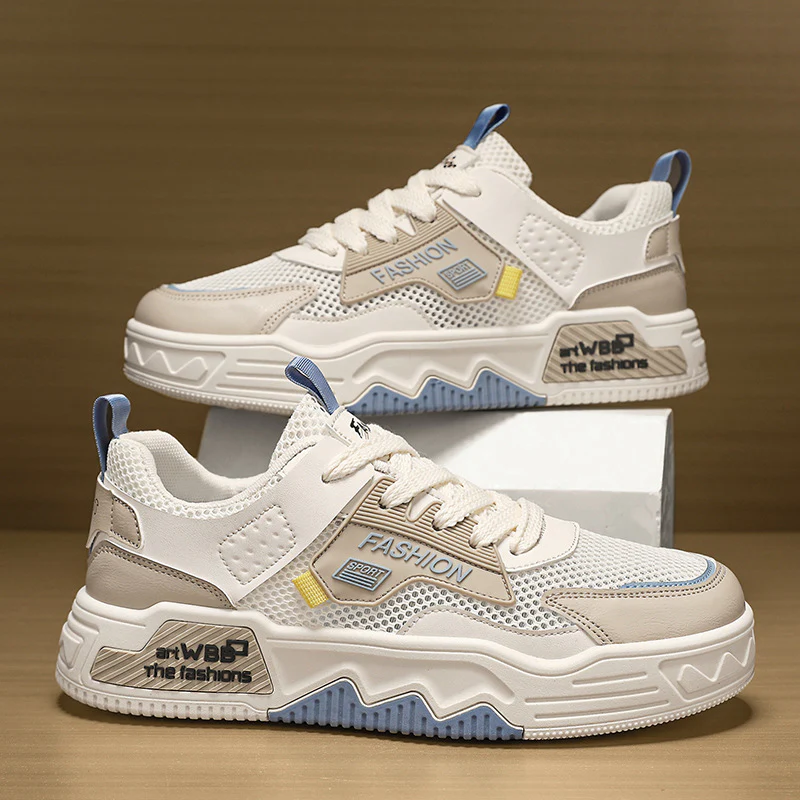 Damen Sportliche Lauf- und Freizeitschuhe mit atmungsaktivem Mesh-Obermaterial und dämpfender Sohle R&B - Image 3