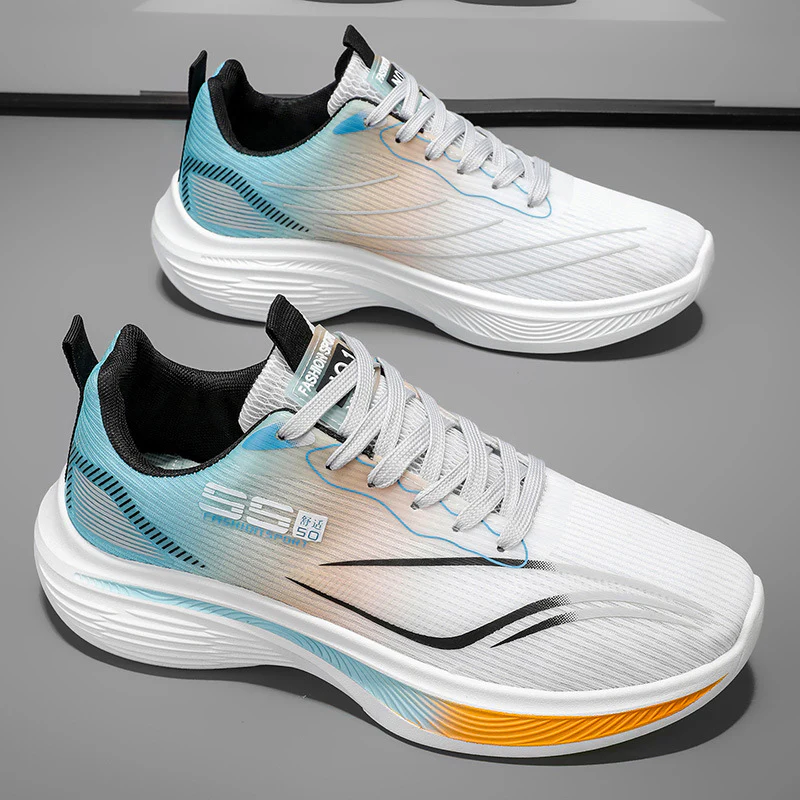 Damen sportliche Lauf- und Trainingsschuhe mit atmungsaktivem Obermaterial und flexibler Sohle R&B - Image 3