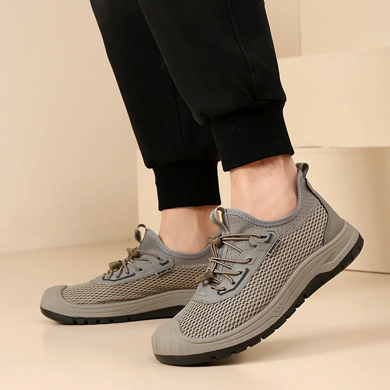 Damen Sportliche Mesh-Laufschuhe mit robuster Zehenkappe Heidi-Mode - Image 2