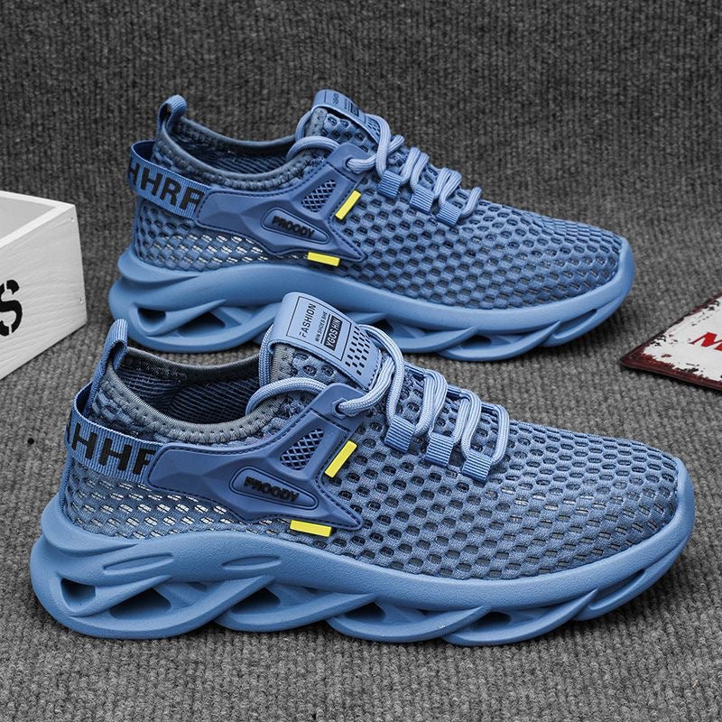 Damen Sportliche Mesh-Sneaker mit innovativem Dämpfungssystem und rutschfester Sohle R&B - Image 6