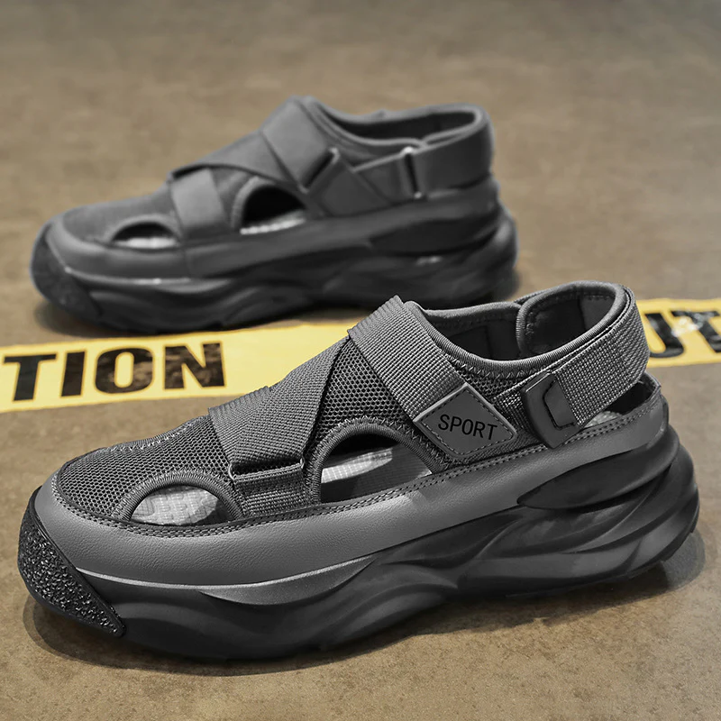 Damen Sportliche Sandalen mit rutschfester Sohlenkonstruktion und dämpfendem Fußbett R&B - Image 3