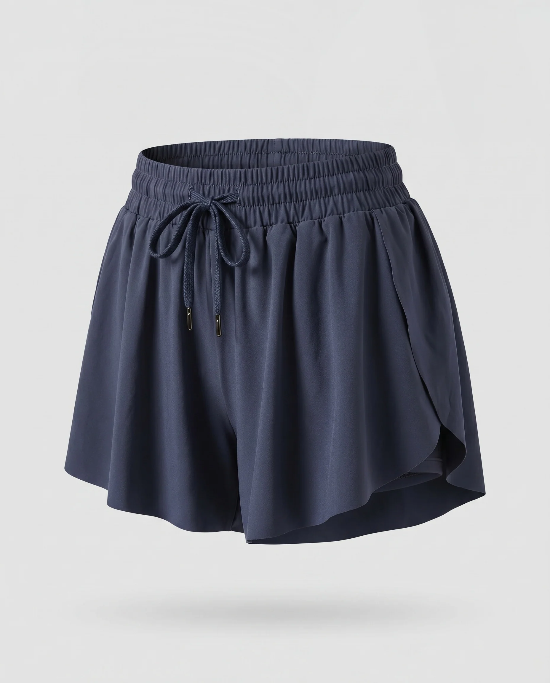 Damen sportliche Shorts mit integriertem Rock - Image 5