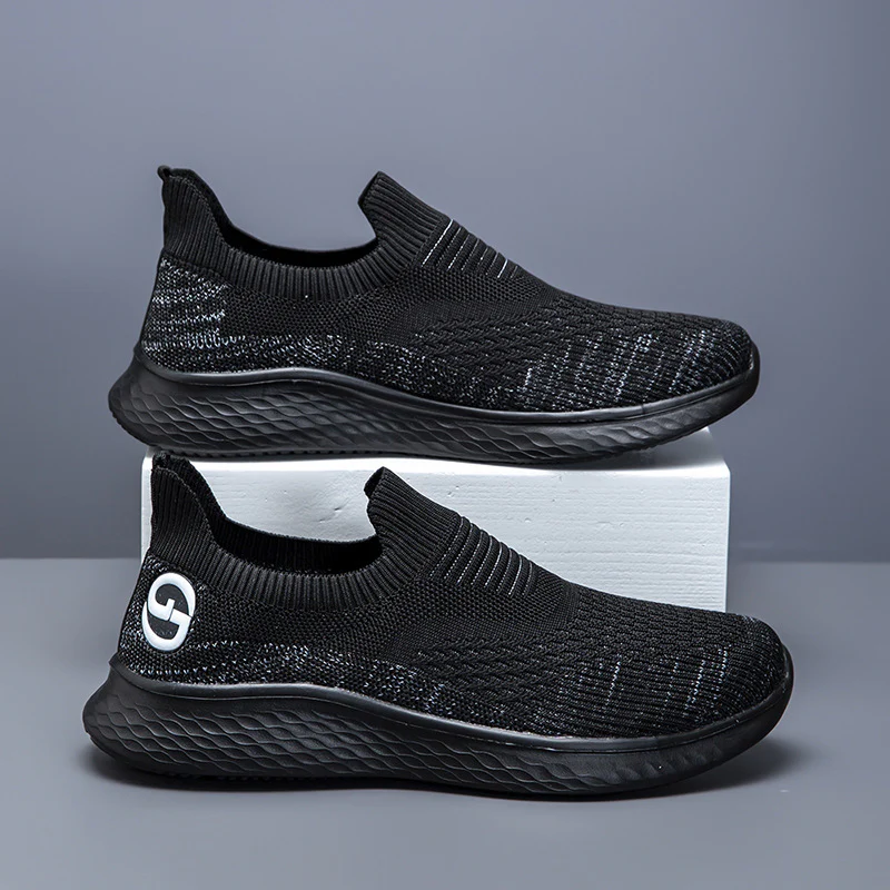 Damen Sportliche Slip-On Sneakers mit atmungsaktivem Obermaterial und rutschfester Sohle R&B - Image 4