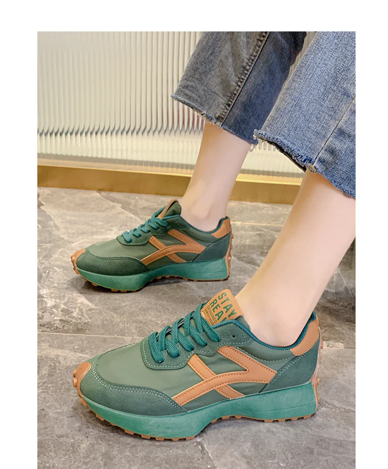 Damen Sportliche Sneaker mit atmungsaktiver Obermaterialstruktur und gedämpfter Sohle R&B - Image 7