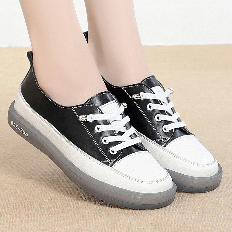 Damen Sportliche Sneaker mit modischem Kontrastdesign und bequemem Fußbett R&B - Image 3