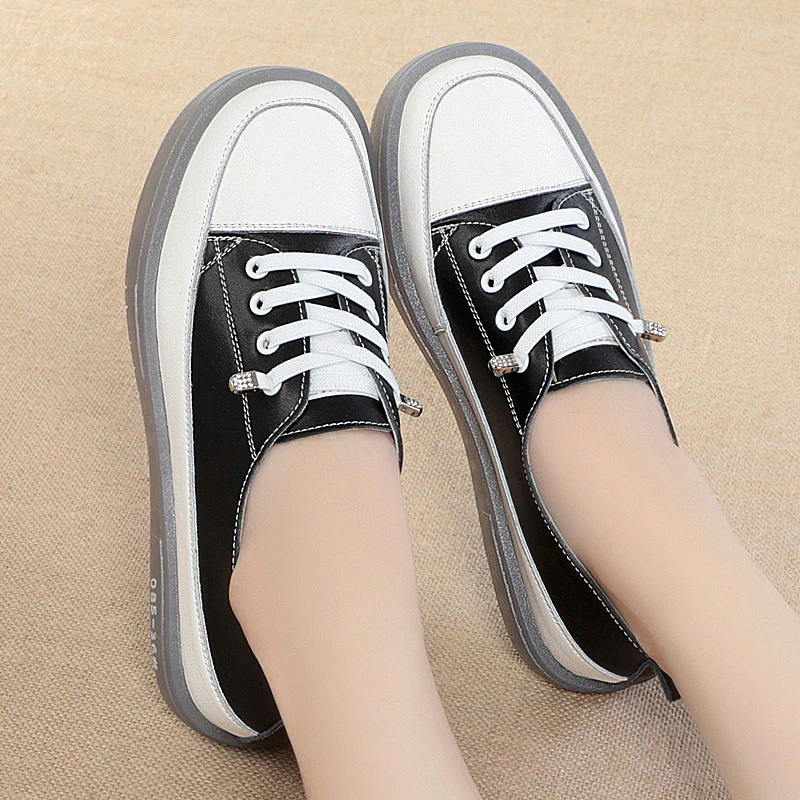Damen Sportliche Sneaker mit modischem Kontrastdesign und bequemem Fußbett R&B - Image 4