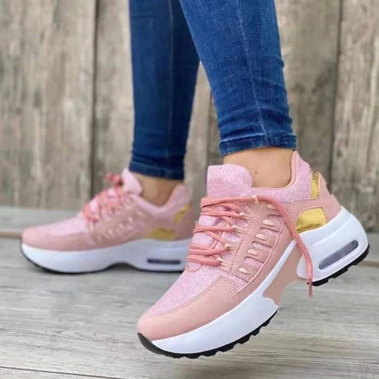 Damen sportliche Sneaker mit modischen Akzenten und dämpfendem Sohlenprofil R&B - Image 12