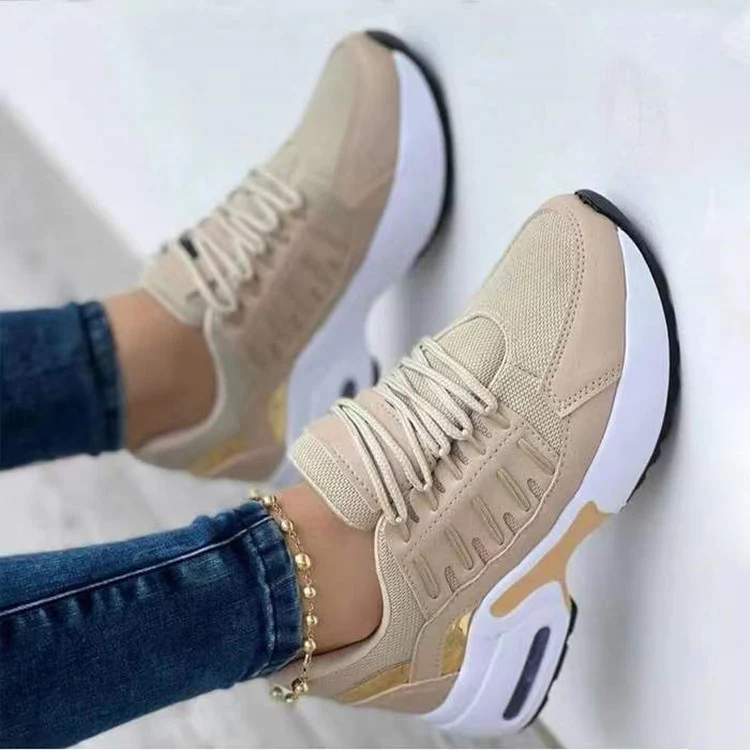 Damen sportliche Sneaker mit modischen Akzenten und dämpfendem Sohlenprofil R&B - Image 2