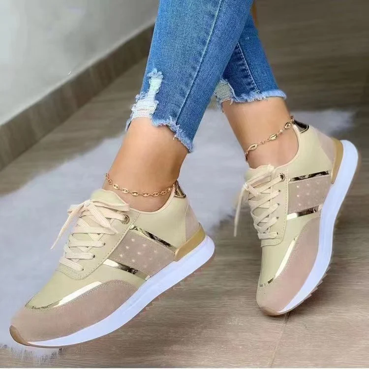 Damen Sportliche Sneaker mit modischen Details und atmungsaktiver Obermaterialstruktur R&B - Image 12