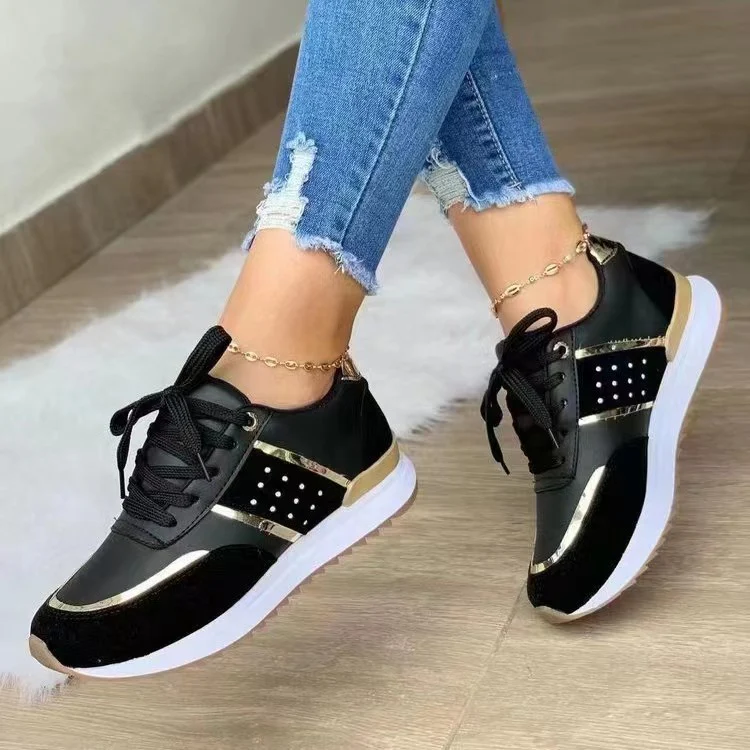 Damen Sportliche Sneaker mit modischen Details und atmungsaktiver Obermaterialstruktur R&B - Image 13