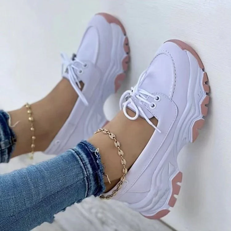 Damen Sportliche Sneakers im modernen Design mit rutschfester Profilsohle R&B - Image 4