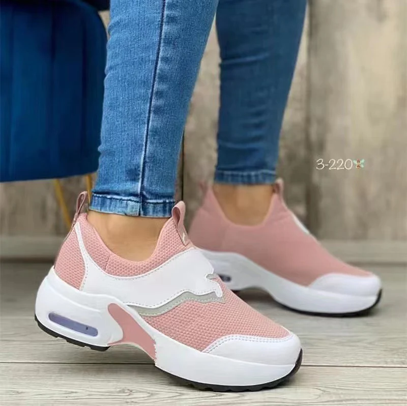 Damen Sportliche Sneakers im modernen Mesh-Design mit Luftpolster R&B - Image 3